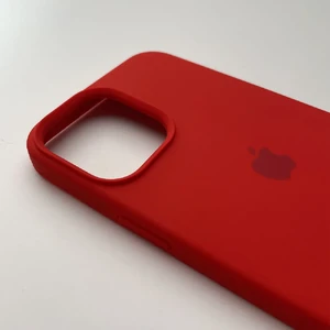 Силіконовий чохол iLoungeMax Silicone Case Red для iPhone 12 Pro Max OEM (Уцінка) - Фото 4