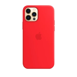 Силіконовий чохол iLoungeMax Silicone Case Red для iPhone 12 Pro Max OEM (Уцінка) - Фото 2