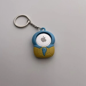 Силиконовый брелок с кольцом iLoungeMax Funny Cartoon Case Squirtle для AirTag - Фото 2