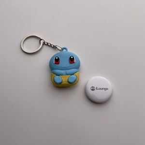 Силиконовый брелок с кольцом iLoungeMax Funny Cartoon Case Squirtle для AirTag - Фото 3
