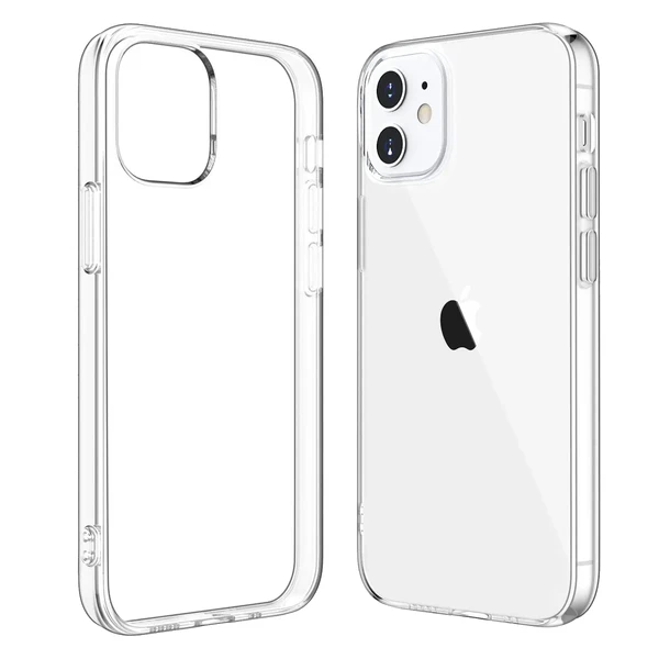 Тонкий прозорий TPU чохол iLoungeMax Silicone для iPhone 12 mini