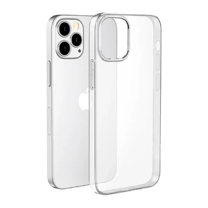 Тонкий прозорий TPU чохол iLoungeMax Silicone для iPhone 12 Pro Max