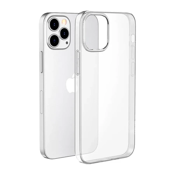 Тонкий прозорий TPU чохол iLoungeMax Silicone для iPhone 12 Pro Max в Ужгороді