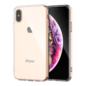 Тонкий прозрачный TPU чехол iLoungeMax Silicone для iPhone X | XS - Фото 2