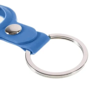 Силиконовый брелок с кольцом iLoungeMax Silicone Keychain Case Blue Horizon для AirTag - Фото 4