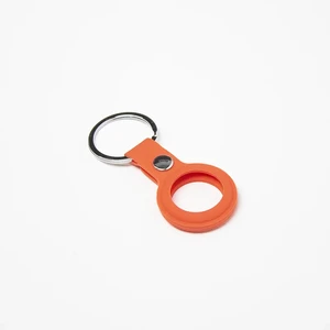 Силиконовый брелок с кольцом iLoungeMax Silicone Keychain Case Red для AirTag - Фото 3