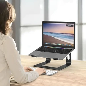 Алюминиевая подставка iLoungeMax Aluminum Laptop Stand Gray для MacBook - Фото 2