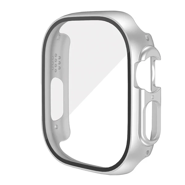 Захисний чохол зі склом iLoungeMax Silver Premium Case PC+Glass для Apple Watch Ultra 49mm