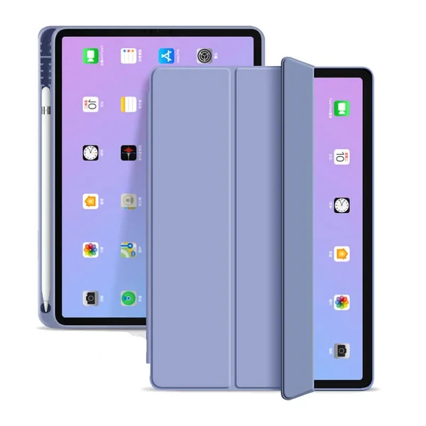 Чохол-книжка з тримачем для Apple Pencil iLoungeMax Smart Case Lavеnder для iPad mini 6 (2021) у Полтаві