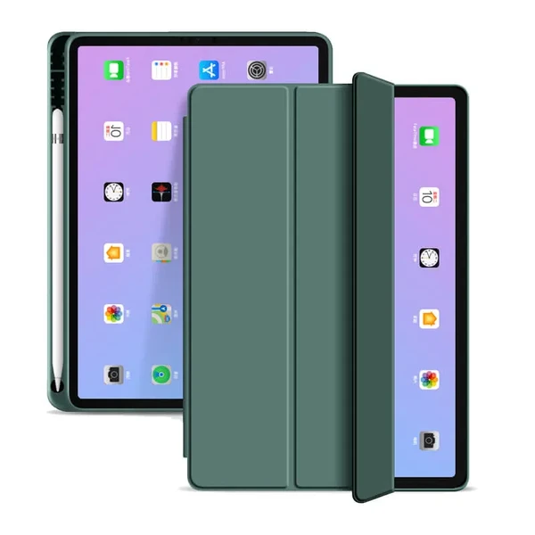 Чохол-книжка з тримачем для Apple Pencil iLoungeMax Smart Case Forest Green для iPad mini 6 (2021) у Полтаві