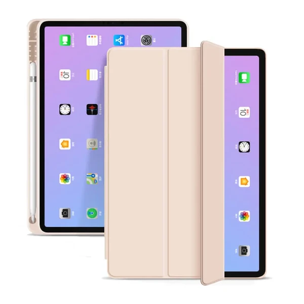 Чохол-книжка з тримачем для Apple Pencil iLoungeMax Smart Case Pink Sand для iPad mini 6 (2021) у Полтаві