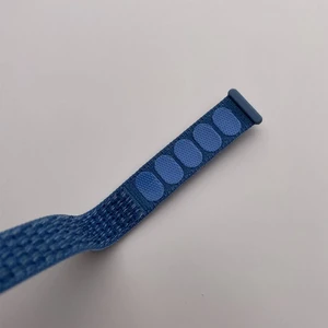 Нейлоновий ремінець iLoungeMax Sport Loop Blue для Xiaomi Mi Band 5 | 6 - Фото 3