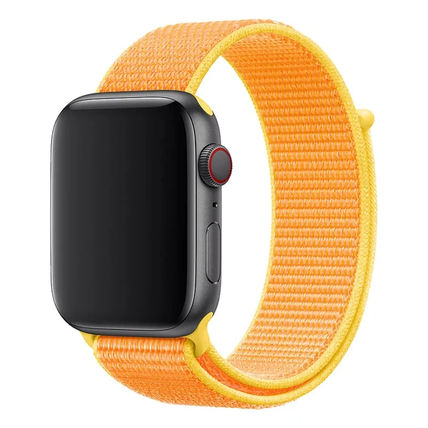 Ремешок iLoungeMax Sport Loop Canary Yellow для Apple Watch Ultra 49mm | 45mm | 44mm | 42mm Series  OEM
