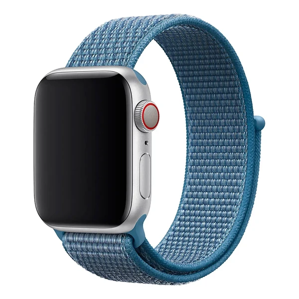 Ремешок iLoungeMax Sport Loop Cape Cod Blue для Apple Watch Ultra 49mm | 45mm | 44mm | 42mm Series  OEM