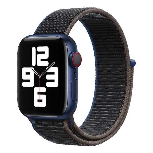 Ремешок iLoungeMax Sport Loop Charcoal для Apple Watch Ultra 49mm | 45mm | 44mm | 42mm Series  OEM