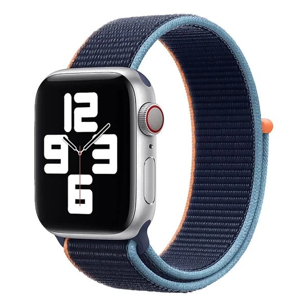 Ремешок iLoungeMax Sport Loop Deep Navy для Apple Watch Ultra 49mm | 45mm | 44mm | 42mm Series  OEM