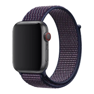 Ремінець iLoungeMax Sport Loop Indigo для Apple Watch Ultra 49mm | 45mm | 44mm | 42mm Series  OEM  - Фото 1