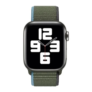 Ремешок iLoungeMax Sport Loop Inverness Green для Apple Watch Ultra 49mm | 45mm | 44mm | 42mm Series  OEM - Фото 2