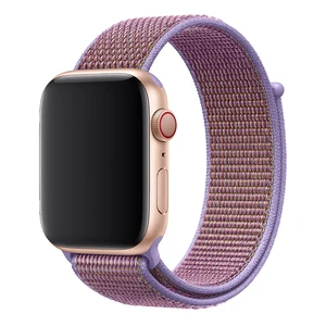 Ремінець iLoungeMax Sport Loop Lilac для Apple Watch Ultra 49mm | 45mm | 44mm | 42mm Series  OEM  - Фото 1