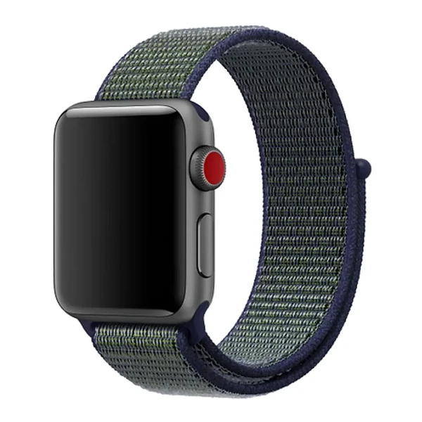 Ремешок iLoungeMax Sport Loop Midnight Fog для Apple Watch Ultra 49mm | 45mm | 44mm | 42mm Series  OEM