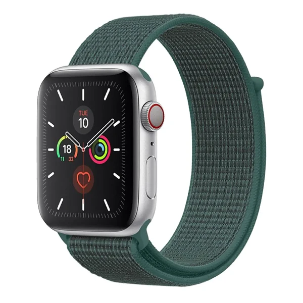 Ремешок iLoungeMax Sport Loop Pine Green для Apple Watch Ultra 49mm | 45mm | 44mm | 42mm Series  OEM