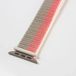 Ремешок iLoungeMax Sport Loop Pink Pomelo | Tan  для Apple Watch Ultra 49mm | 45mm | 44mm | 42mm Series  OEM - Фото 5