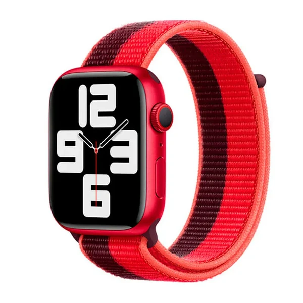 Ремешок iLoungeMax Sport Loop (PRODUCT)RED для Apple Watch Ultra 49mm | 45mm | 44mm | 42mm Series  OEM в Луцке