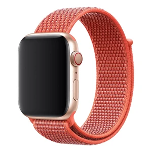 Ремешок iLoungeMax Sport Loop Nectarine для Apple Watch Ultra 49mm | 45mm | 44mm | 42mm Series  OEM  - Фото 1