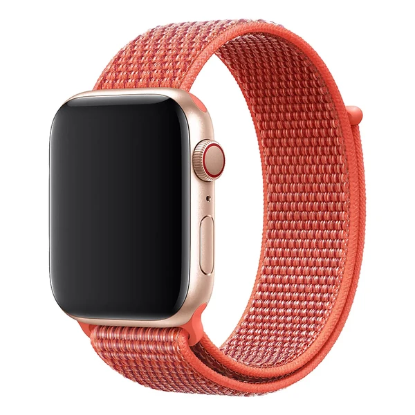 Ремешок iLoungeMax Sport Loop Nectarine для Apple Watch Ultra 49mm | 45mm | 44mm | 42mm Series  OEM