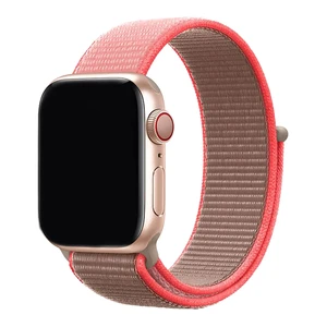 Ремешок iLoungeMax Sport Loop Neon Pink для Apple Watch Ultra 49mm | 45mm | 44mm | 42mm Series  OEM  - Фото 1