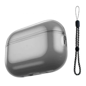 Прозрачный защитный чехол iLoungeMax Black для AirPods Pro 2 - Фото 2