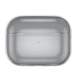 Прозрачный защитный чехол iLoungeMax Black для AirPods Pro 2  - Фото 1