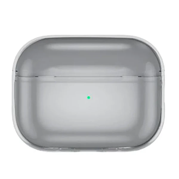 Прозорий захисний чохол iLoungeMax Black для AirPods Pro 2