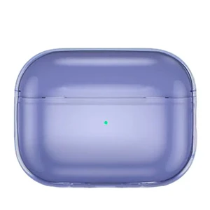 Прозорий захисний чохол iLoungeMax Purple для AirPods Pro 2 - Фото 2