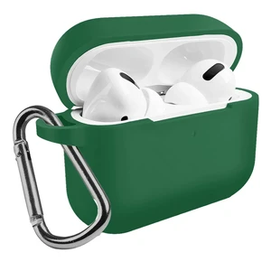 Чохол із карабіном iLoungeMax TPU Case Pine Green для AirPods Pro