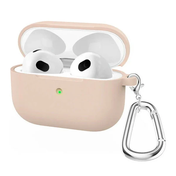 Силіконовий чохол з карабіном iLoungeMax TPU Case Silt для AirPods 3 в Сумах