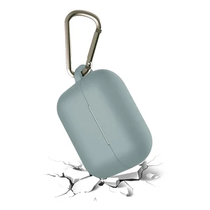 Чохол із карабіном iLoungeMax TPU Case Turquoise для AirPods Pro - Фото 3