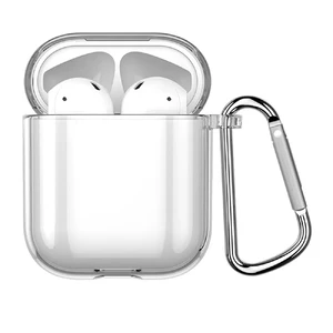 Защитный чехол iLoungeMax TPU with Ring Hole Clear для AirPods 1 | 2  - Фото 1