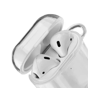 Защитный чехол iLoungeMax TPU with Ring Hole Clear для AirPods 1 | 2 - Фото 2