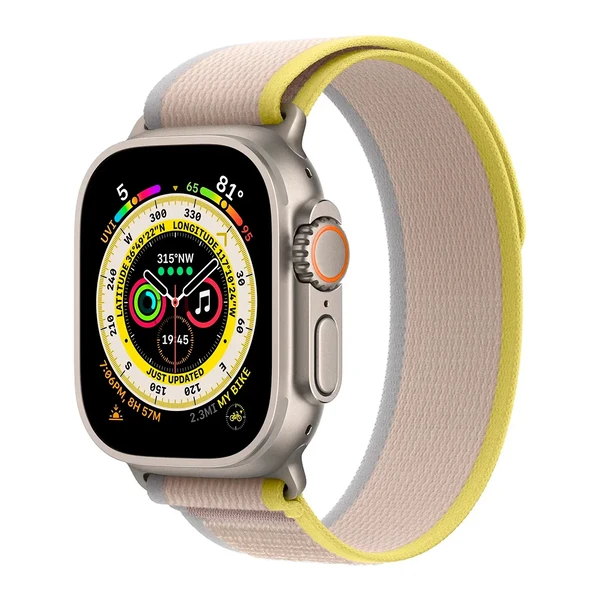 Ремінець iLoungeMax Trail Loop Yellow/Beige для Apple Watch Ultra 49mm | 45mm | 44mm | 42mm