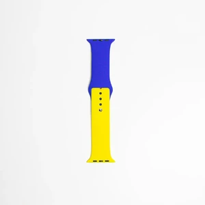 Ремінець iLoungeMax Ukrainian Flag Silicone Strap для Apple Watch 45mm | 44mm | 42mm - Фото 3