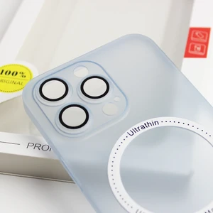 Ультратонкий чохол із захистом камери iLoungeMax Ultrathin MagSafe Case Blue для iPhone 13 Pro - Фото 4