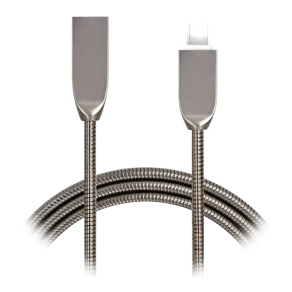 Металевий кабель iLoungeMax Type-A to Lightning Metal 2.4A 1m для iPhone | iPad | iPod