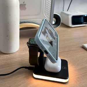 Бездротовий зарядний пристрій iLoungeMax Wireless Charger 4 in 1 Black для iPhone | Apple Watch | AirPods - Фото 6