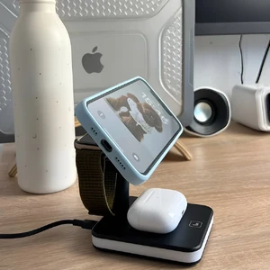Бездротовий зарядний пристрій iLoungeMax Wireless Charger 4 in 1 Black для iPhone | Apple Watch | AirPods - Фото 7