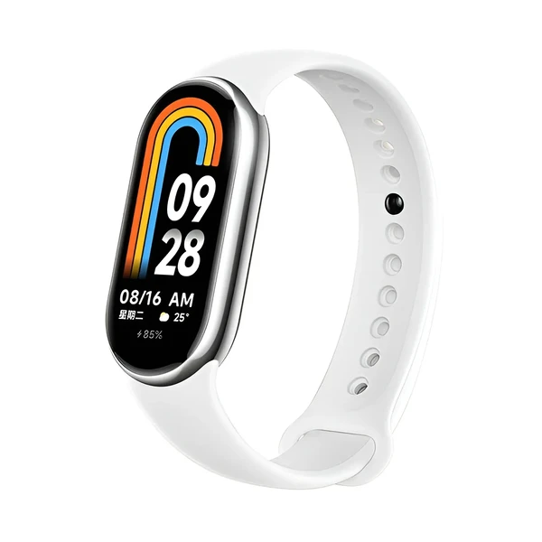 Силіконовий ремінець iLoungeMax Silicone Bracelet White для Xiaomi Mi Band 8