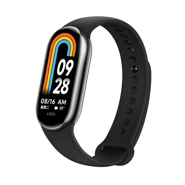Силіконовий ремінець iLoungeMax Silicone Bracelet Black для Xiaomi Mi Band 8