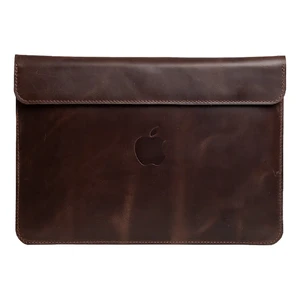 Шкіряний чохол-конверт INCARNE Klouz Коричневий для MacBook Pro 14" M3 | M2 | M1 (2023 | 2021)