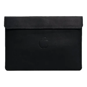 Шкіряний чохол-конверт INCARNE Klouz Чорний для MacBook Air 13" M3 | M2 | M1 (2024-2018)
