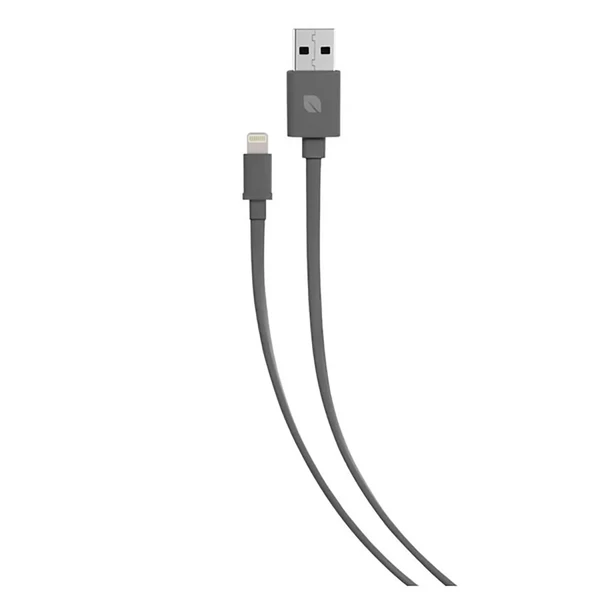 Кабель Incase Flat Cable Grey Lightning to USB-A 0.9m
